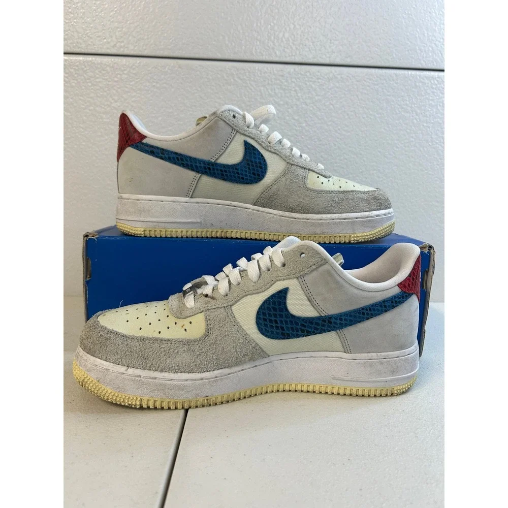Nike Air Force 1 Low SP Undefeated 5 On It Grey Fog Mens 8 #2462